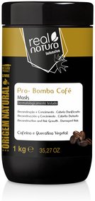 Real Natura Máscara Cabelo Pro-Repar Café 1 Kg