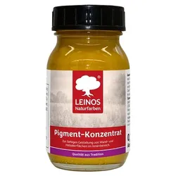 Leinos Pigment-Konzentrat 668 Ocker-Gelb - 0,1 l Glas