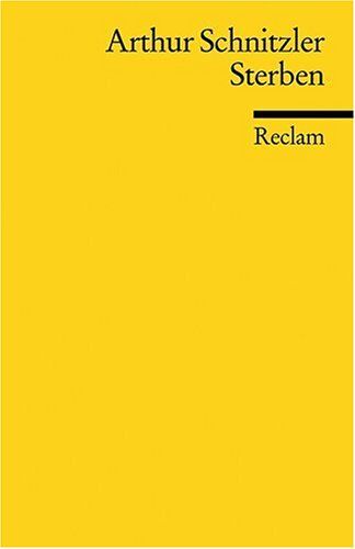 Arthur Schnitzler - Sterben - Preis vom 15.10.2026 23:06:25 h