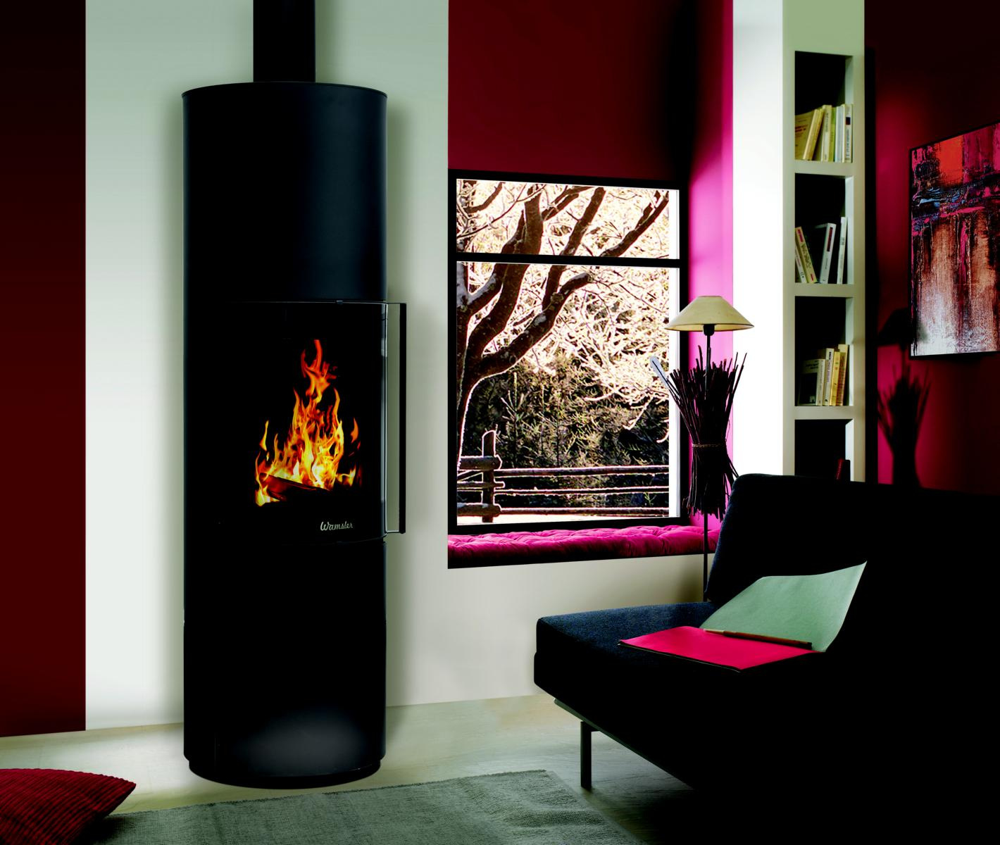 WAMSLERHAUSU Kaminofen TYP18825 ROOK, S, 6,3KW 16919422