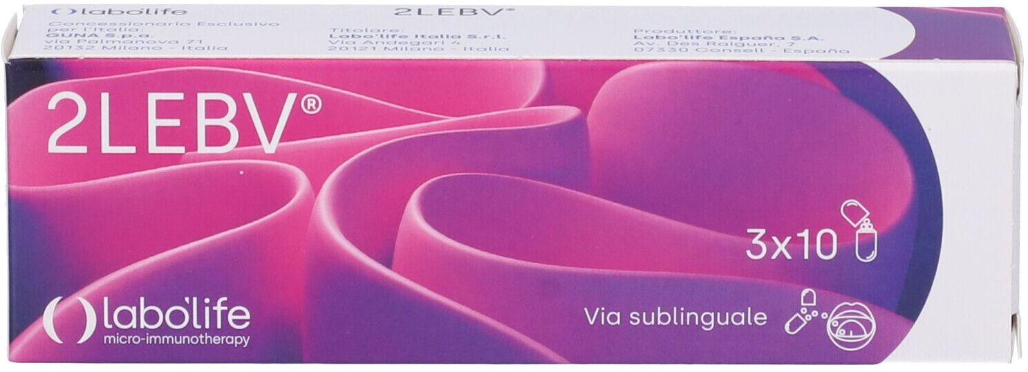 LABO'LIFE Italia Srl Labo’Life Italia, 2LEBV, 30 capsule