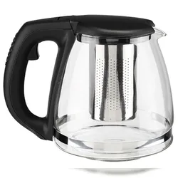 Gravidus Glaskanne mit Edelstahl Filter 1,2L