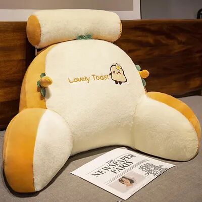 Lush Living Finds Waist Protection Pillow, Bedhead Cushion, Large Backrest Pillow b