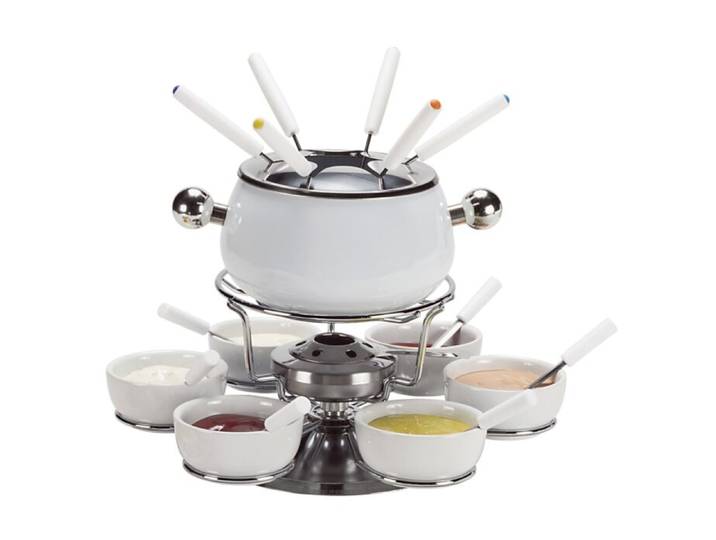 Fondue-Chinoise Set 21-teilig