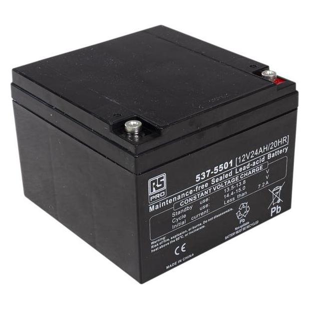 RS PRO RS Sealed lead-acid battery,12V 24Ah (5375501)