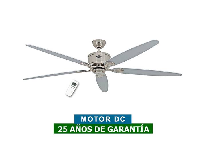 Casafan - Ventilateur De Plafond Dc Eco Elements 180 Chrome