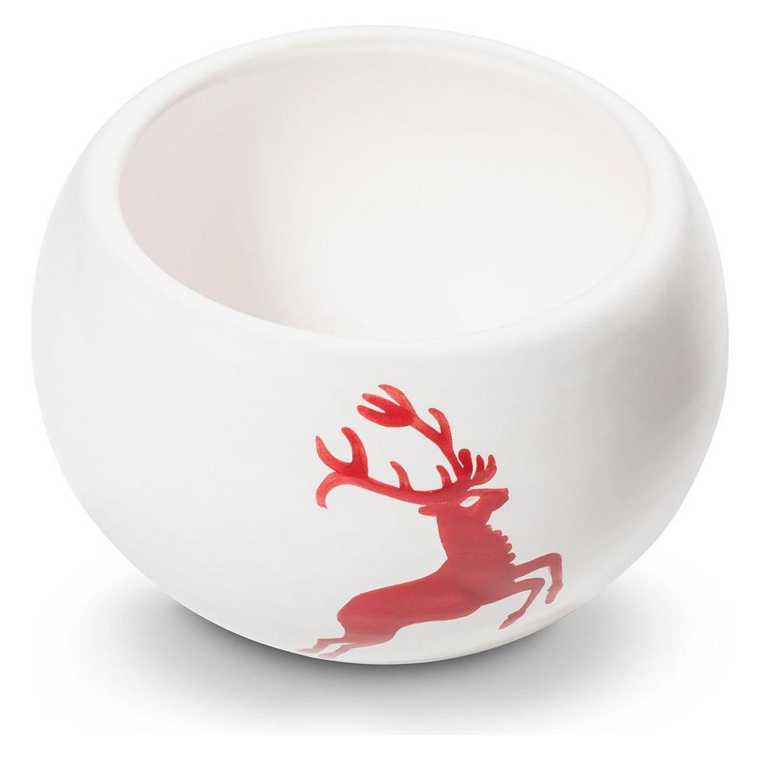 Gmundner Keramik Rubinroter Hirsch, Unterteil Zuckerdose Cup (32746761)