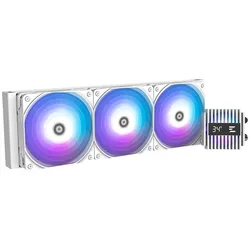 Zalman Chłodzenie wodne Chłodzenie procesora ALPHA2 V2 A36 360 mm CPU Liquid Cooler białe, CPU Wasserkühler, Weiss