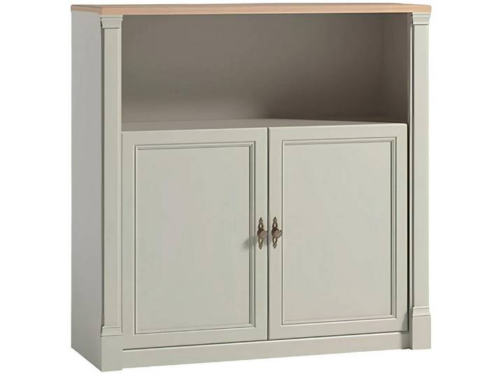 JVmoebel Kommode Grau Holzsideboard mit modernem Design und ausreichend Stauraum (Kommode), Made in Europa