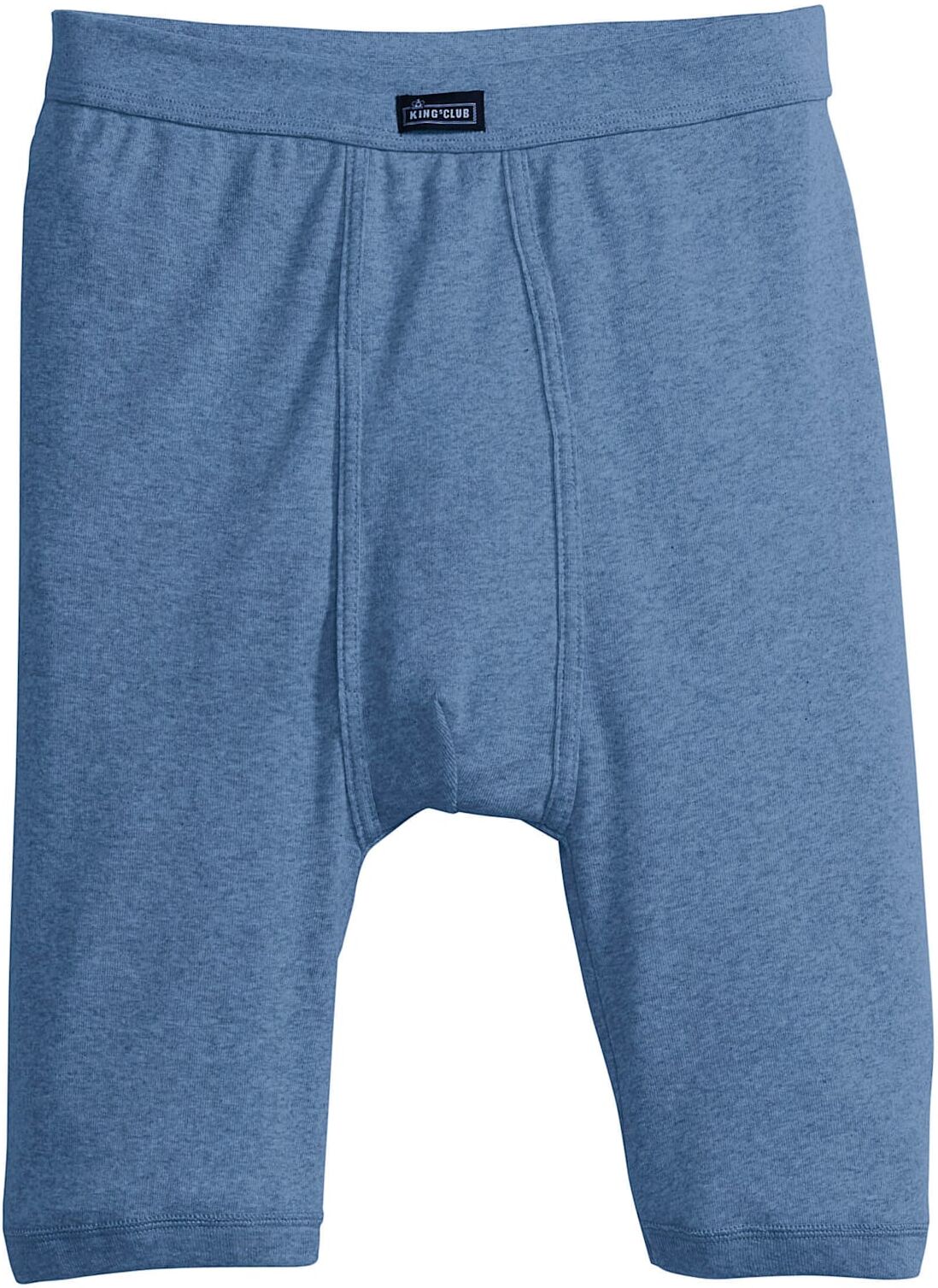 Schlüpfer KINGS CLUB, Herren, Gr. 9, 2 Stk., blau, 100% Baumwolle, Unterhosen Schlüpfer blau 9, 2 Stk.