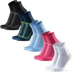 DANISH ENDURANCE Socken Long Distance Quarter, Größe 43-47 in Bunt Bunt