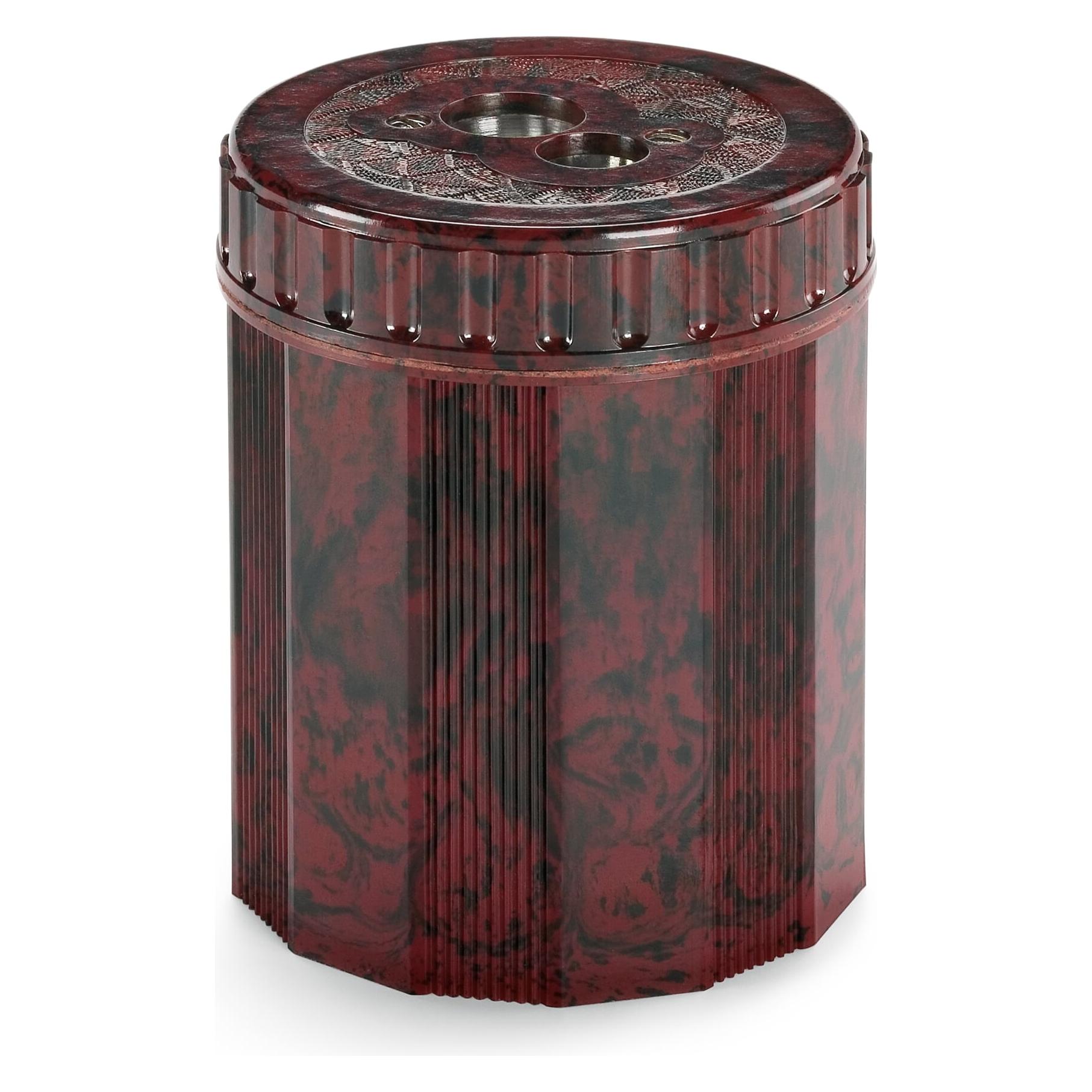 DUX Doppelspitzer Nostalgie aus Bakel Marmoriert Rot/Schwarz (DX9239)