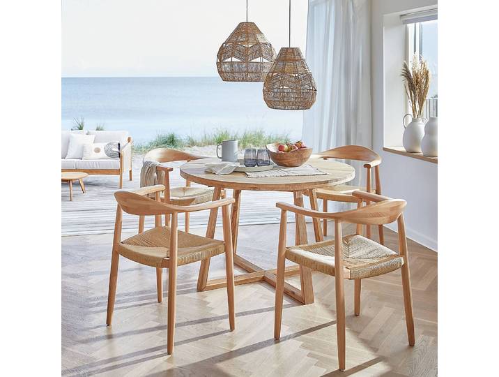 Abat-jour Ø 36cm Beige/Beige