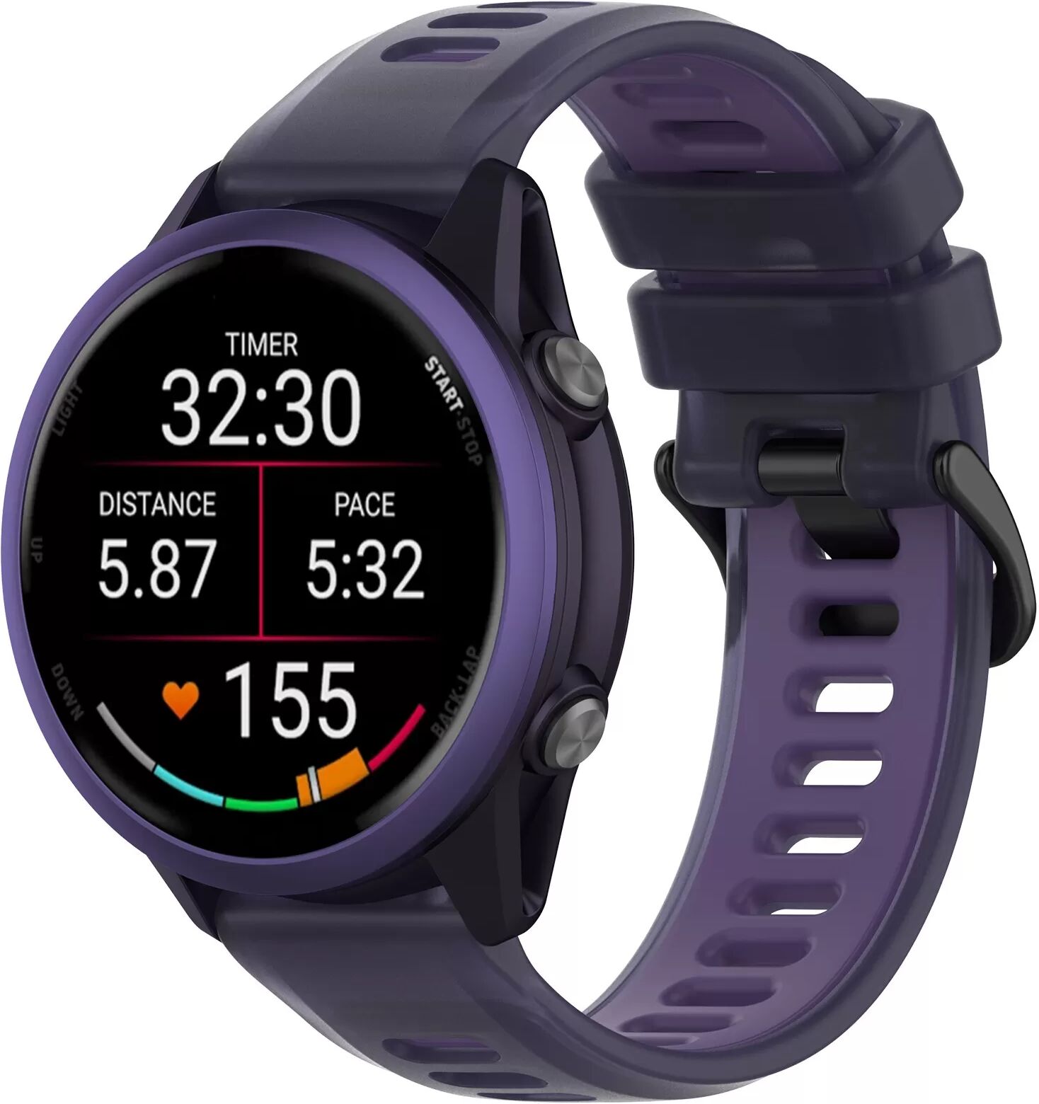 INF Garmin Forerunner 570 Jelly Strap 22mm Violett