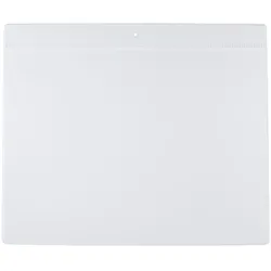 100 Preishüllen Querformat | A5 | Standard, Weich-PVC, transparent