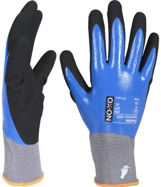 Ox-On Arbejdshandske Flexible Supreme 1604, Str 9