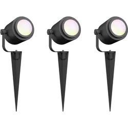 Calex | Smart Outdoor 3er-Set Strahler | 24V