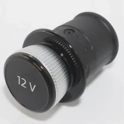 Audi Zigarettenanzünder Attrappe 12 Volt chrom schwarz glänzend 85H919311A