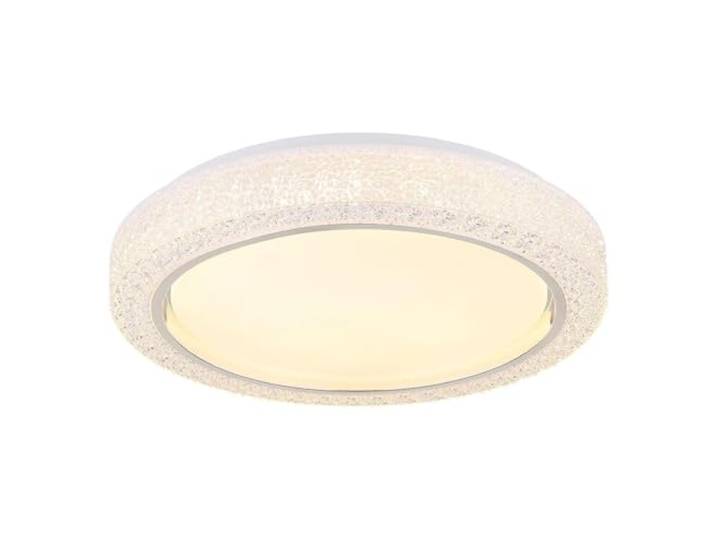 GLOBO LED-Deckenleuchte - Ø 40 cm - Weiß - Kunststoff - Metall