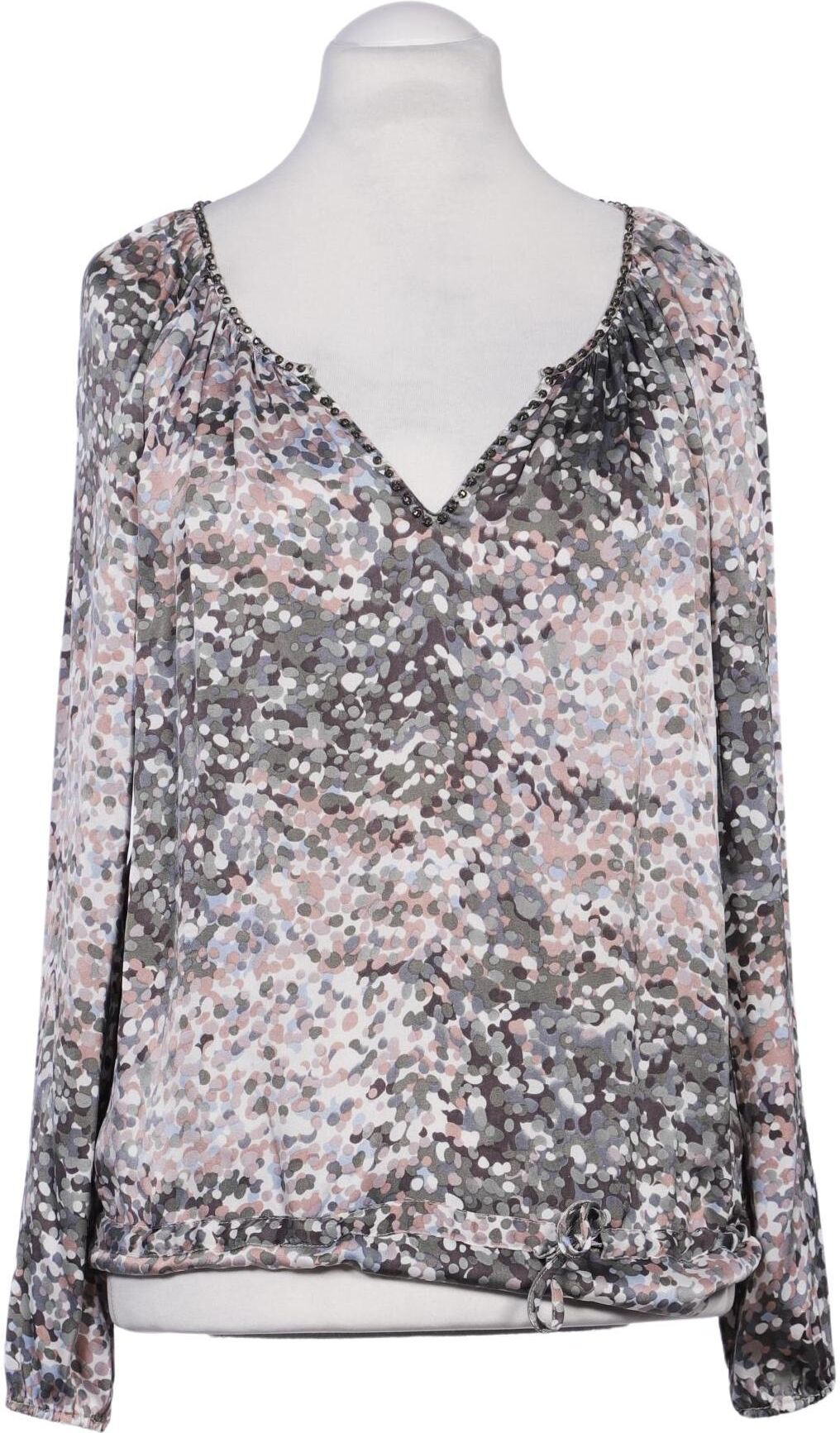 Dea Kudibal Damen Bluse, Mehrfarbig, Gr. L, Seide / Elasthan - Second Hand