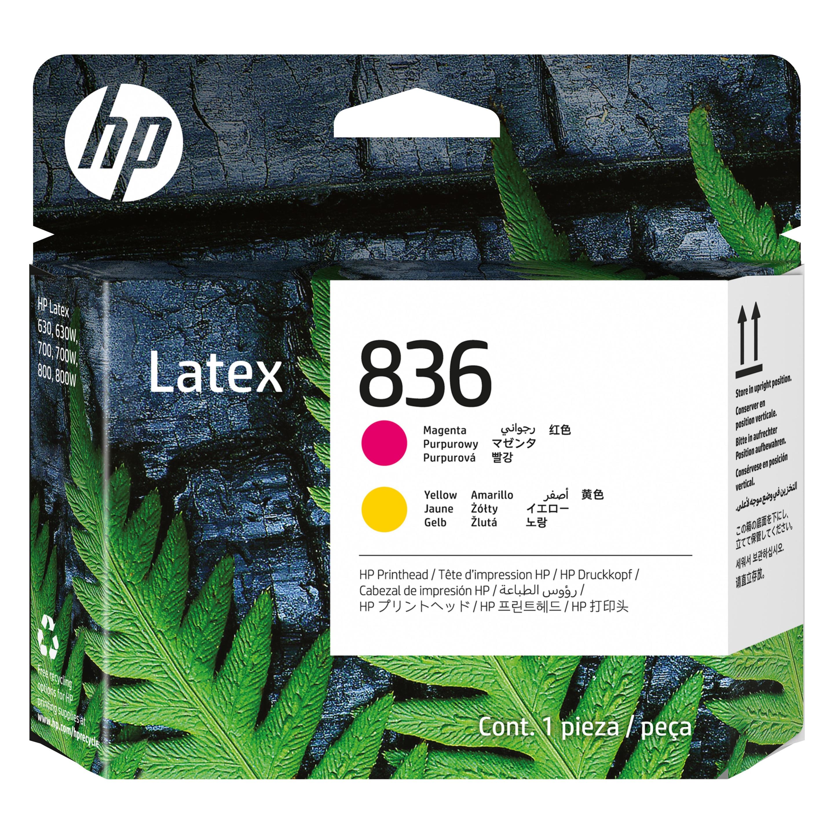 HP 836 /Yellow Latex Printhead (Y) (4UV96A)