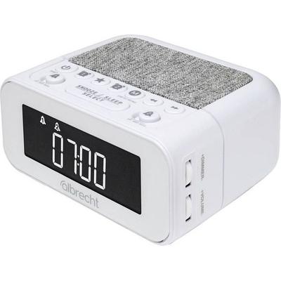 Albrecht DR 451 Radiowecker DAB+, UKW Weiß -