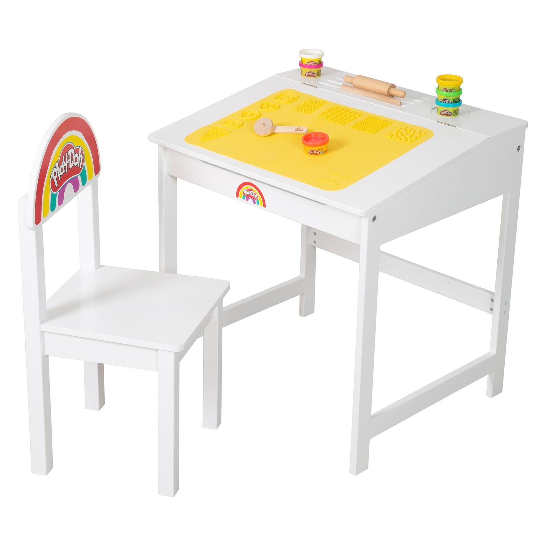 Roba Schulpult mit Stuhl " x Play-Doh" PlayDoh (Kinderstuhl, Kindertisch) (450024PD1ZU)