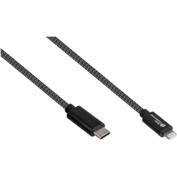 Good Connections USB 2.0 Lade- und Datenkabel für iPhone/iPad/iPod USB-C Stecker an Lightning (0.50 m, USB 2.0, 18 W), USB Kabel