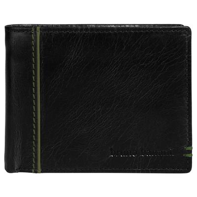 Geldbörse BRUNO BANANI "BRUNO BANANI Herren echt Leder", Herren, schwarz, Leder, Kleinlederwaren, echt Leder