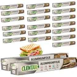 CLENTAX Alufolie 24 x 30m