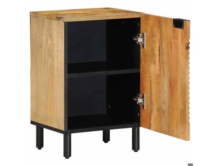 Brun Mobilier de bains - Armoire salle de bain marron 38x33 5x58 cm bois massif manguier m5920