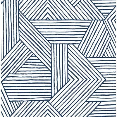 Stacy Garcia Home Etched Geometric Peel and Stick Wallpaper