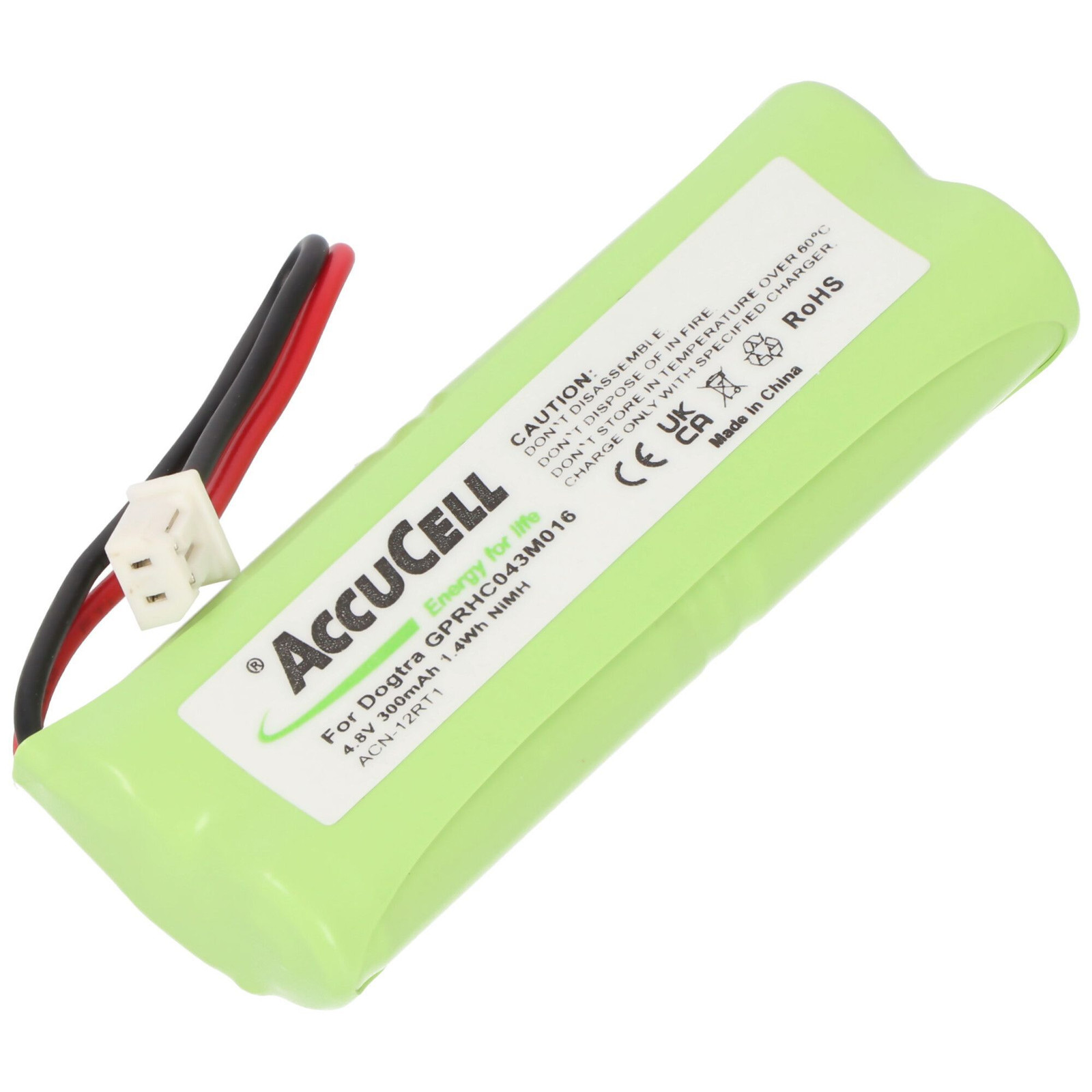 Dogtra Accu 4.8V 350mAh NiMH voor zelfinstallatie