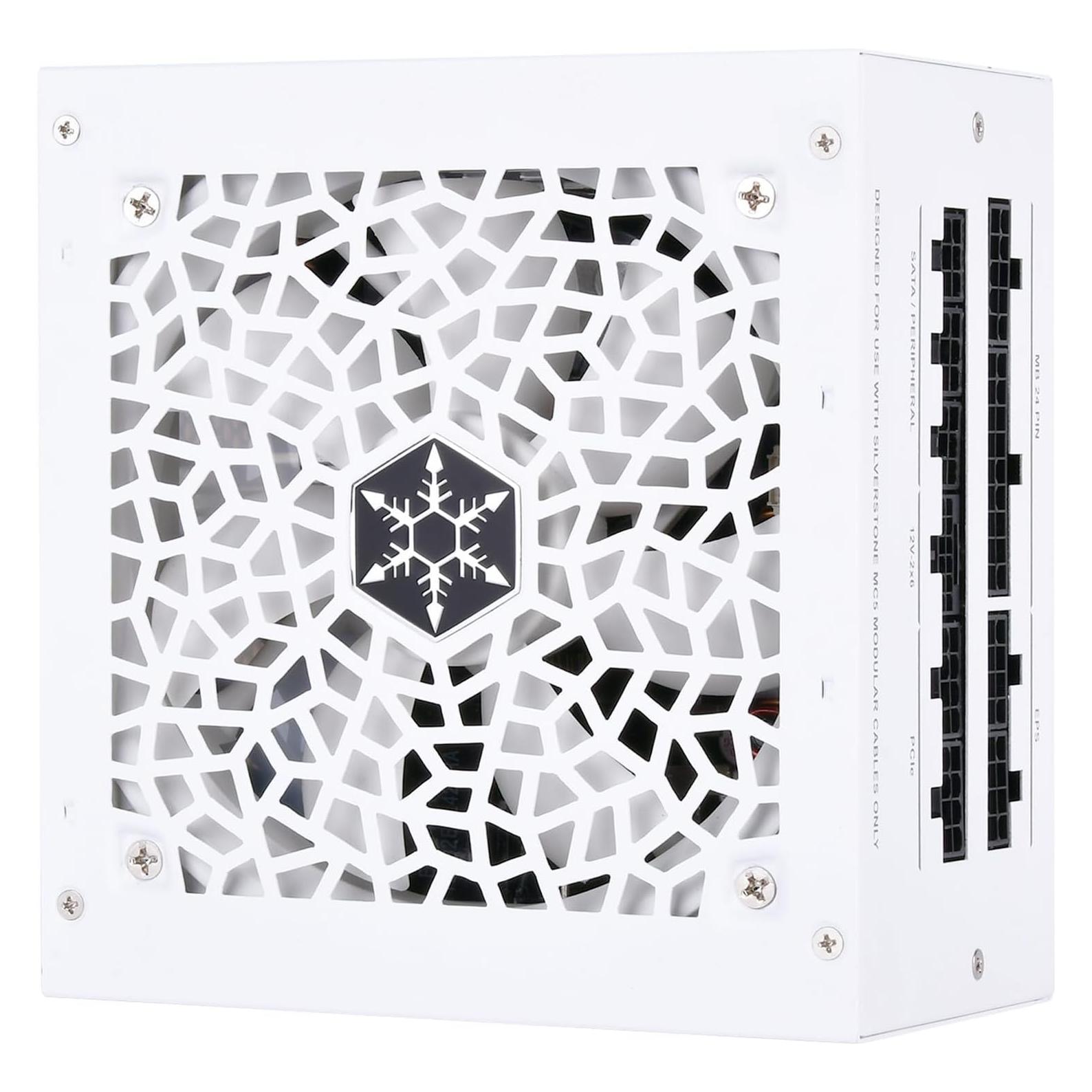 Silverstone SST-DA850R-GMA-WWW - 80 PLUS Gold 850W ATX 3.0 & PCIe 5.0 Fully Modular Power Supply, wh (850 W) (SST-DA850R-GMA-WWW)