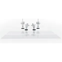 Siemens Höhenverstellfüsse, WZ30400, Zubehör Waschen + Trocknen, Schwarz, Silber