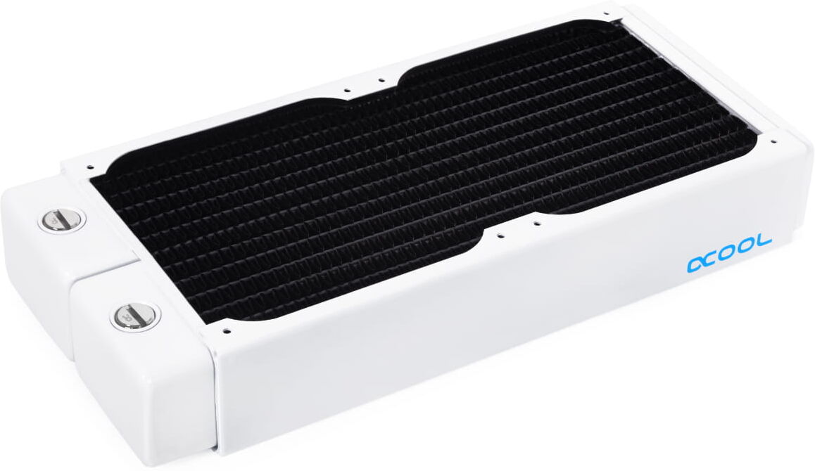 Alphacool NexXxoS XT45 Full Copper 240mm Radiator V.2 - White Sp...