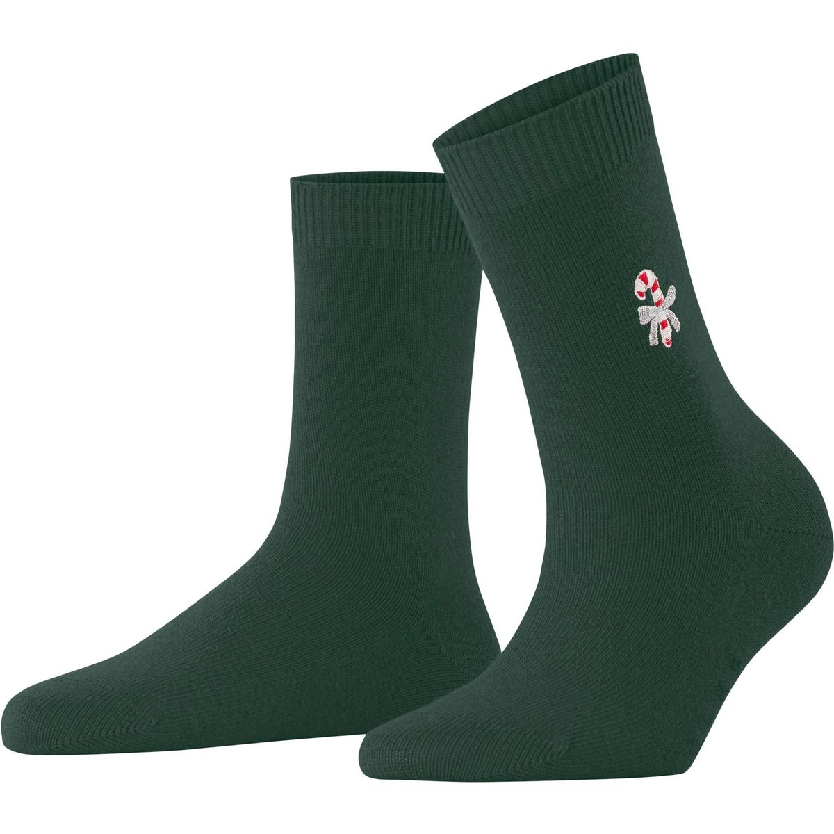 Falke Cosy Wool Candy Cane Damen Socken hunter green (7441) 39-42 46921-7441-39-42