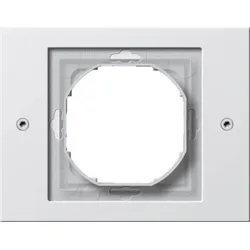 Gira Abdeckrahmen 1-fach reinweiß TX44 021166