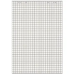 LANDRE Flipchartblock 65x98 cm 20 Blatt 80 gqm kariert