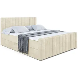 BOXBETT EDITA-Z - 180x200 cm - H3 - Beige