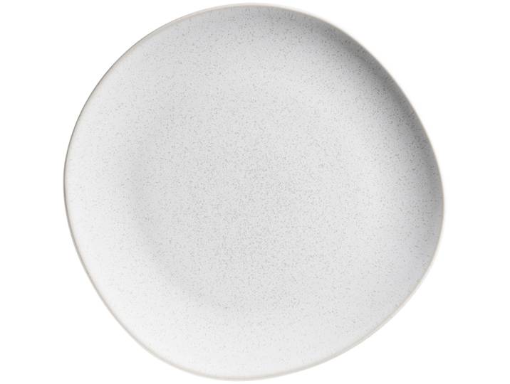 Teller flach Isena Steinzeug D 28 cm weiss - Teller flach