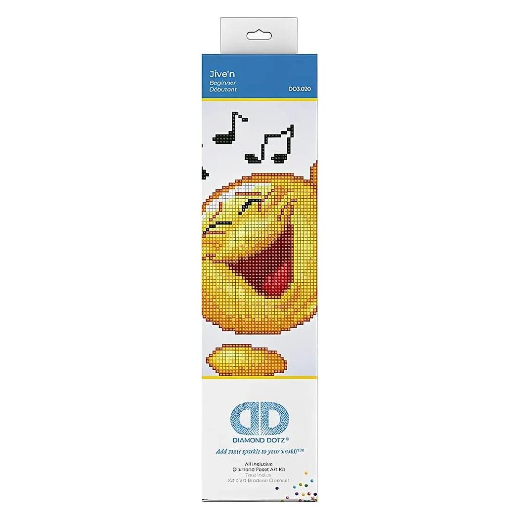Diamond Dotz Diamond Painting Tanzender Smilie (DD3.020)