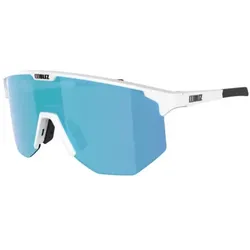 Bliz Hero Small Brille White/Brown Blue