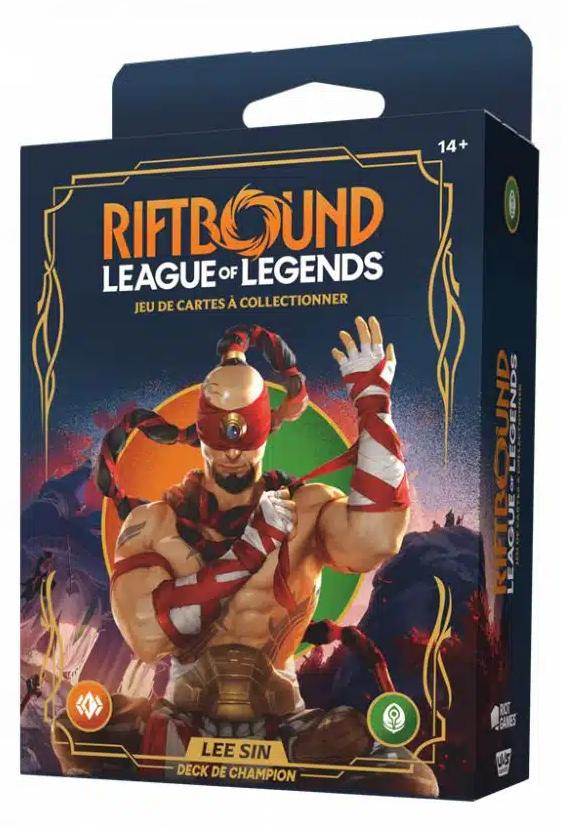 Riftbound Origins Champion Deck Lee Sin League of Legends TCG Franse versie