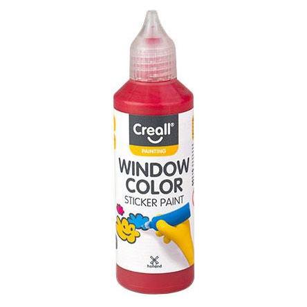 Creall Fensterfarbe Rot - 80 ml (80 ml) (70632889)