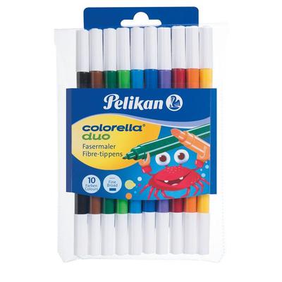 Pelikan Fasermaler Colorella® Duo Etui mit 10 Farben