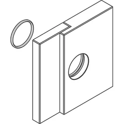 Hansgrohe Axor Rosette Hansgrohe Axor Edge 93599000