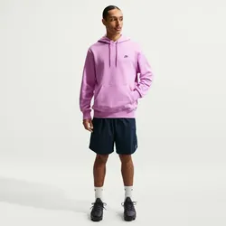 NIKE Club Fleece-Hoodie Herren 503 - lt magenta/lt magenta/midnight navy XL
