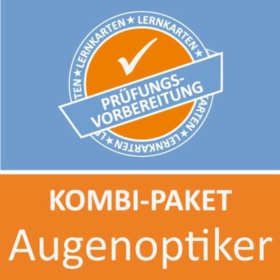 Kombi-Paket Augenoptiker Lernkarten, Set von Jennifer Christiansen, Princoso, 978-3-96159-166-4