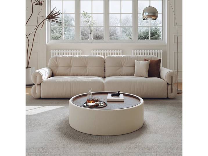 Table basse De luxe Premium, robuste, gracieuse, Unique, classique, Design rond, Meubles De Maison, meubles De salon